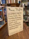 Kafka, Franz Kafka : Die Veröffentlichungen zu seinen Lebzeiten (1908 - 1924) :