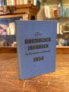 Uhrmacher-Jahrbuch 1954. - Brinkmann, Das Uhrmacher Jahrbuch für Handwerk und Ha