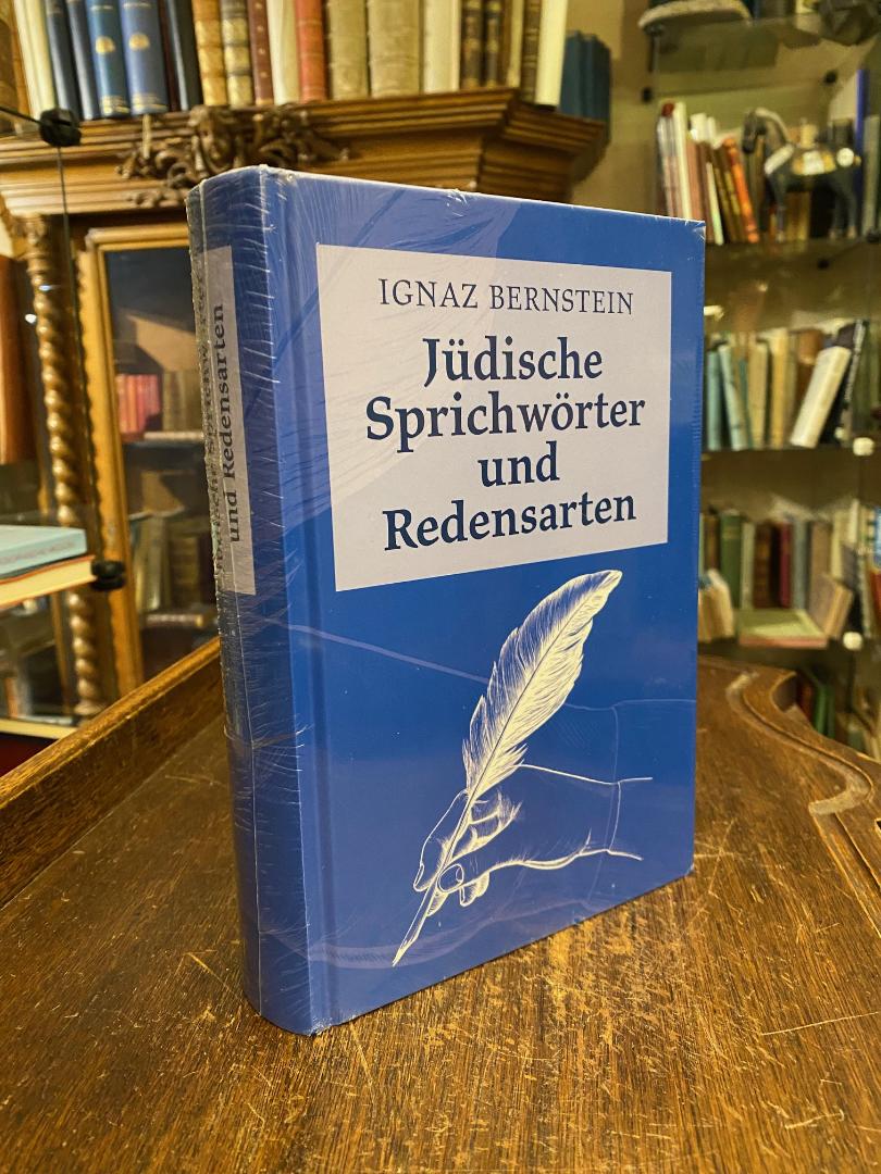 Bernstein, Jüdische Sprichwörter und Redensarten : mit gegenüberstehender Transk