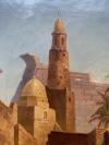 Geyer, Alte Moschee in Luxor' : stimmungsvolle Ansicht eines Platzes mit rastend